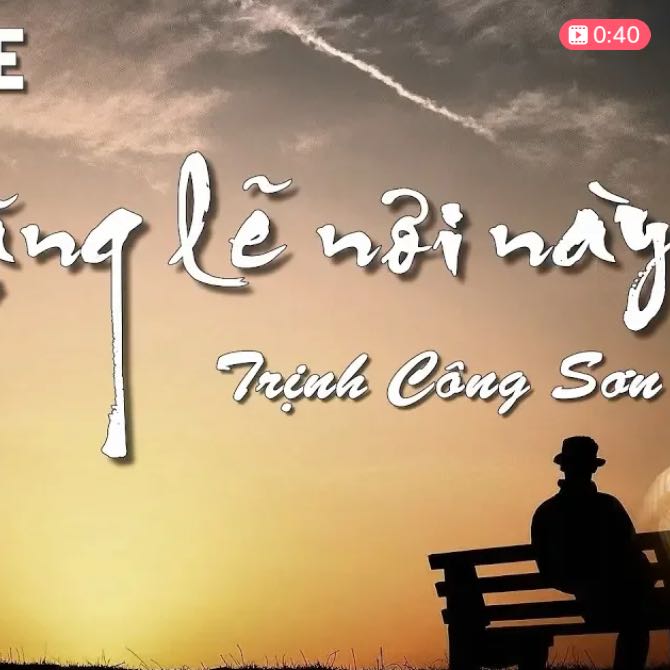 [Karaoke] Lặng lẽ nơi này - Trịnh Công Sơn (Guitar & Violin Beat)
