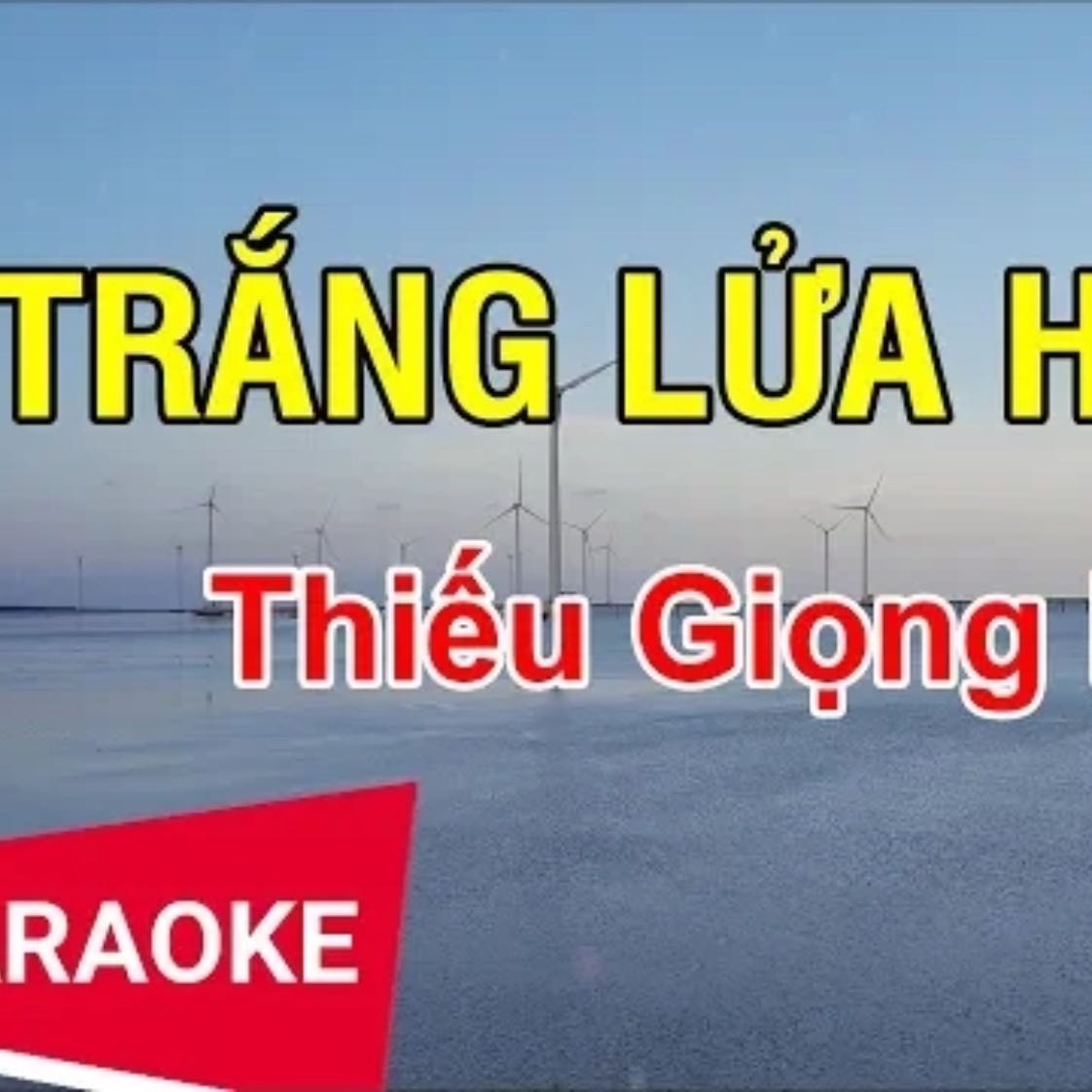 Bạc Trắng Lửa Hồng Thiếu Giọng Nữ