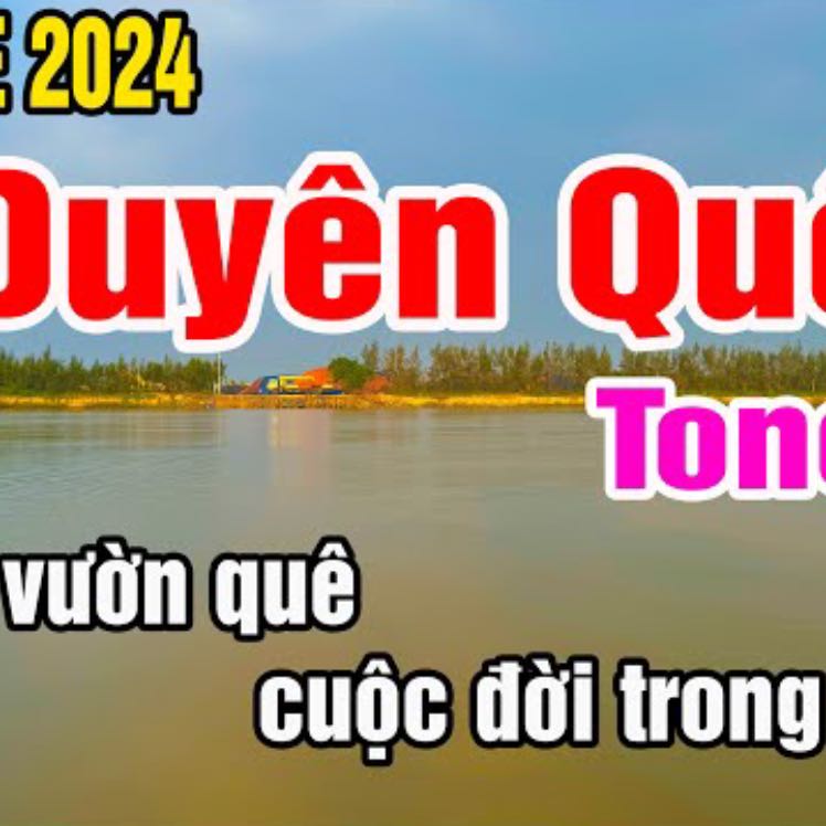 Duyên Quê Karaoke Tone Nữ Nhạc Sống gia huy beat