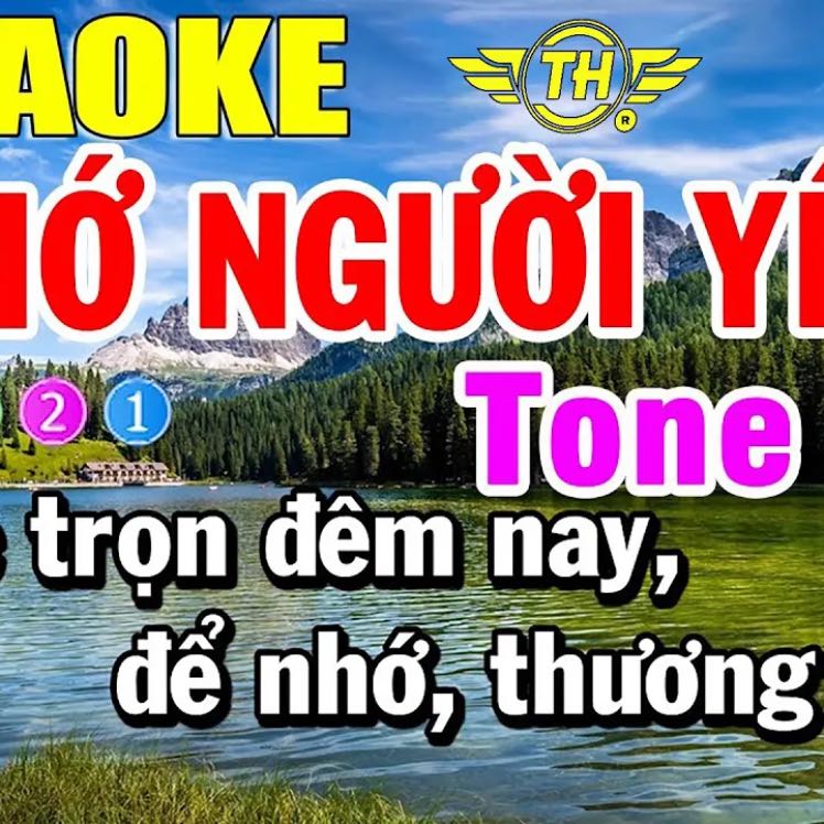 Nhớ Người Yêu Karaoke Tone Nữ Nhạc Sống | Trọng Hiếu