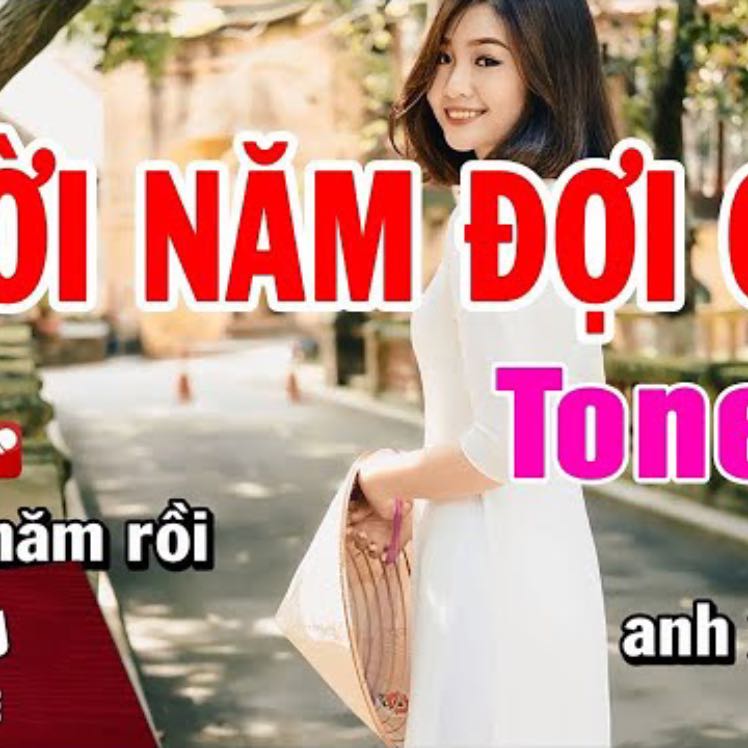Karaoke Mười Năm Đợi Chờ Tone Nữ Nhạc Sống | Trọng Hiếu
