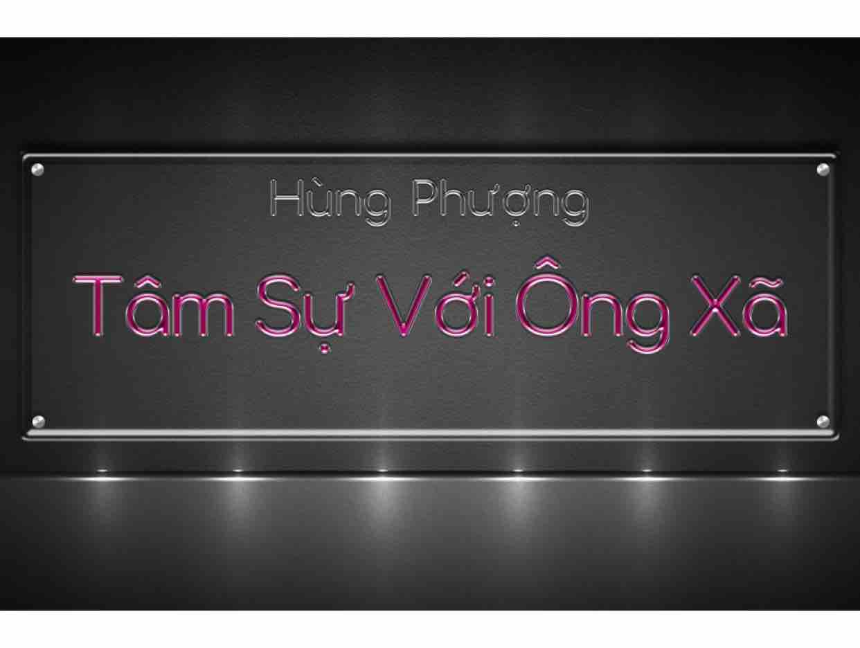 Tâm Sự Với Ông Xã
