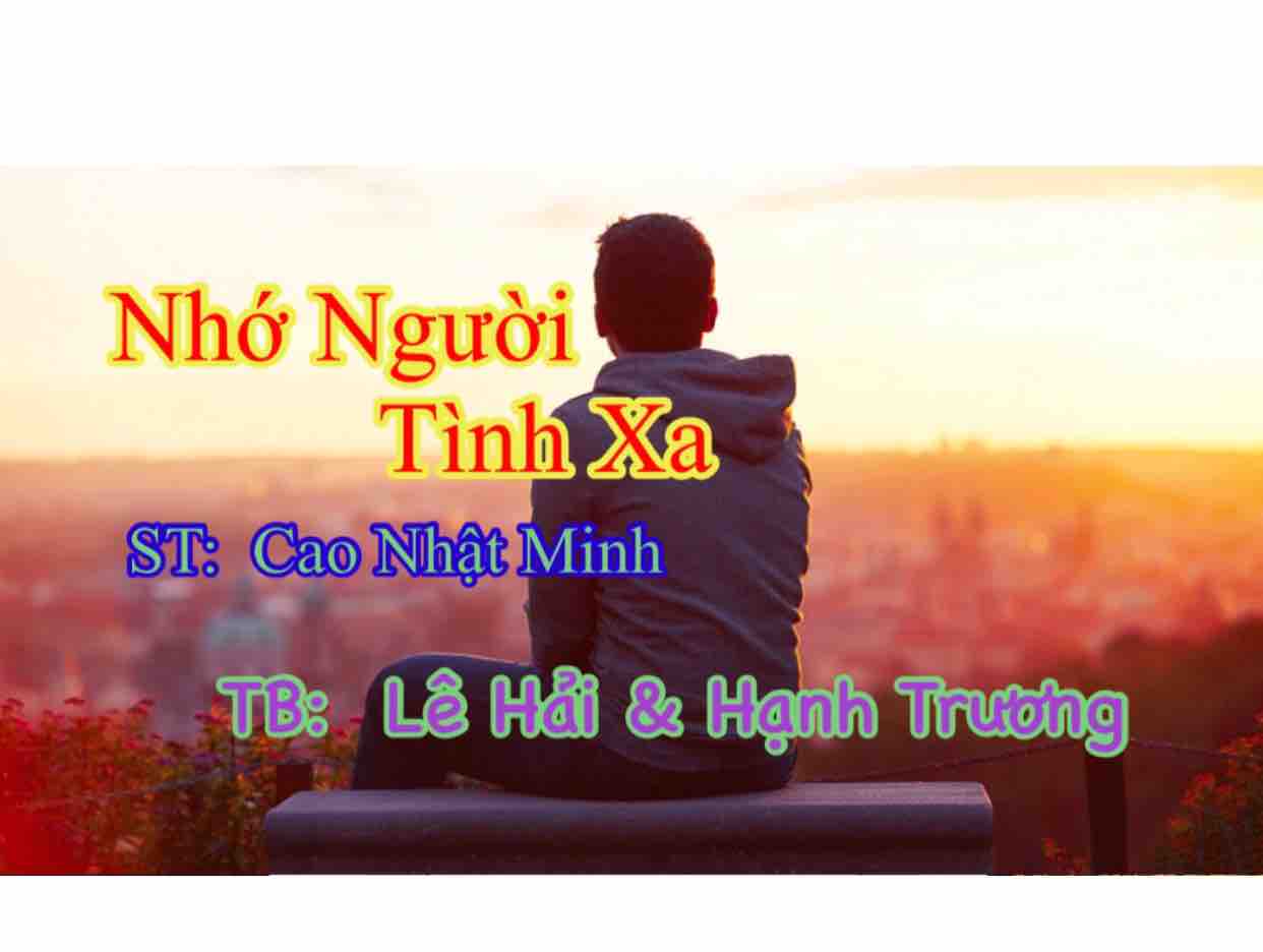 Karaoke Nhớ Người Tình Xa Song Ca | Thái Tài